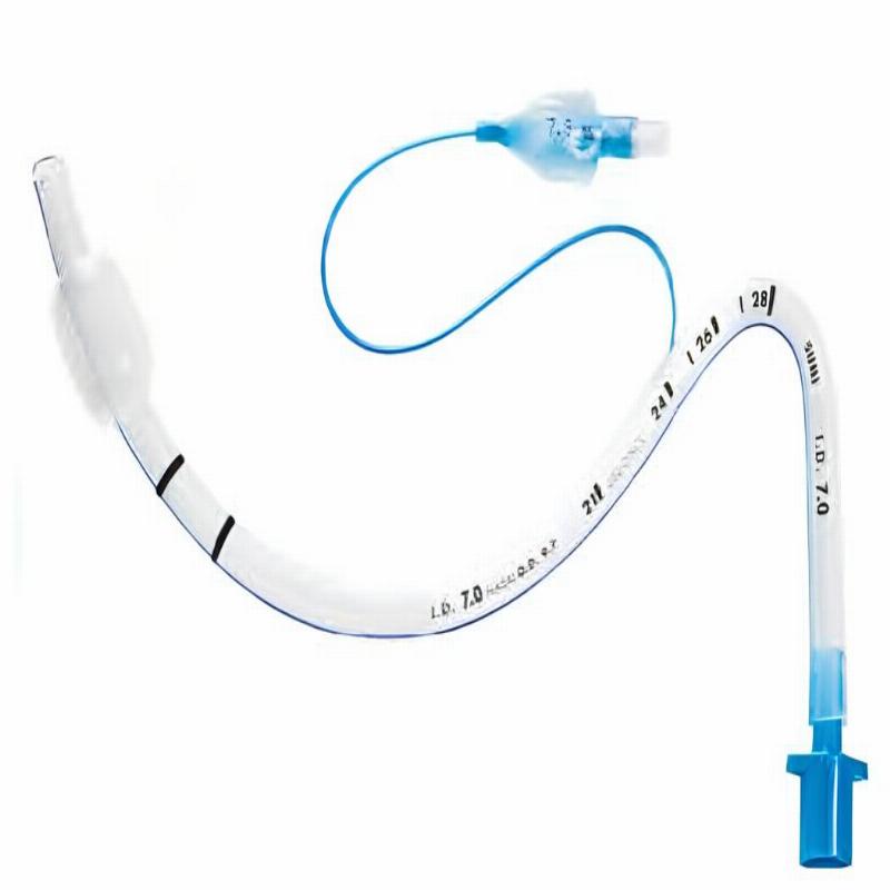 Ендотрахеальна трубка з попередньо наданою формою, назальна, з манжетою низького тиску, розмір 8,0